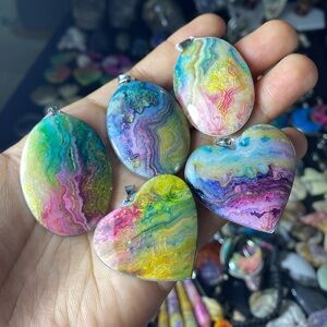 Rainbow Stainless Simple Pendant